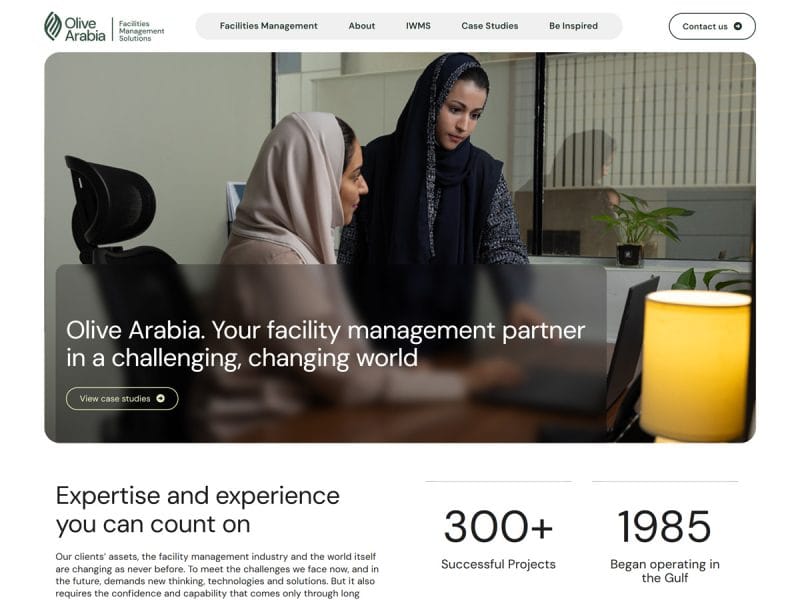Olive Arabia Website