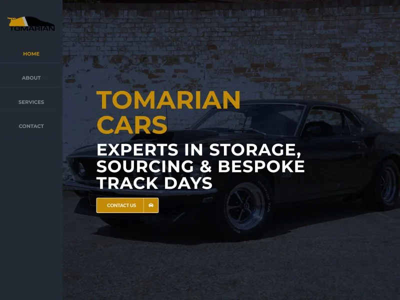 Tomarian Cars Website
