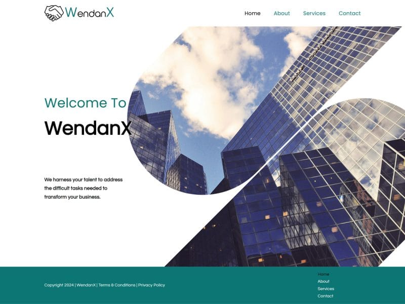 WendanX Website